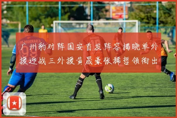 广州豹对阵国安首发阵容揭晓单外援迎战三外援黄晟豪张稀哲领衔出战